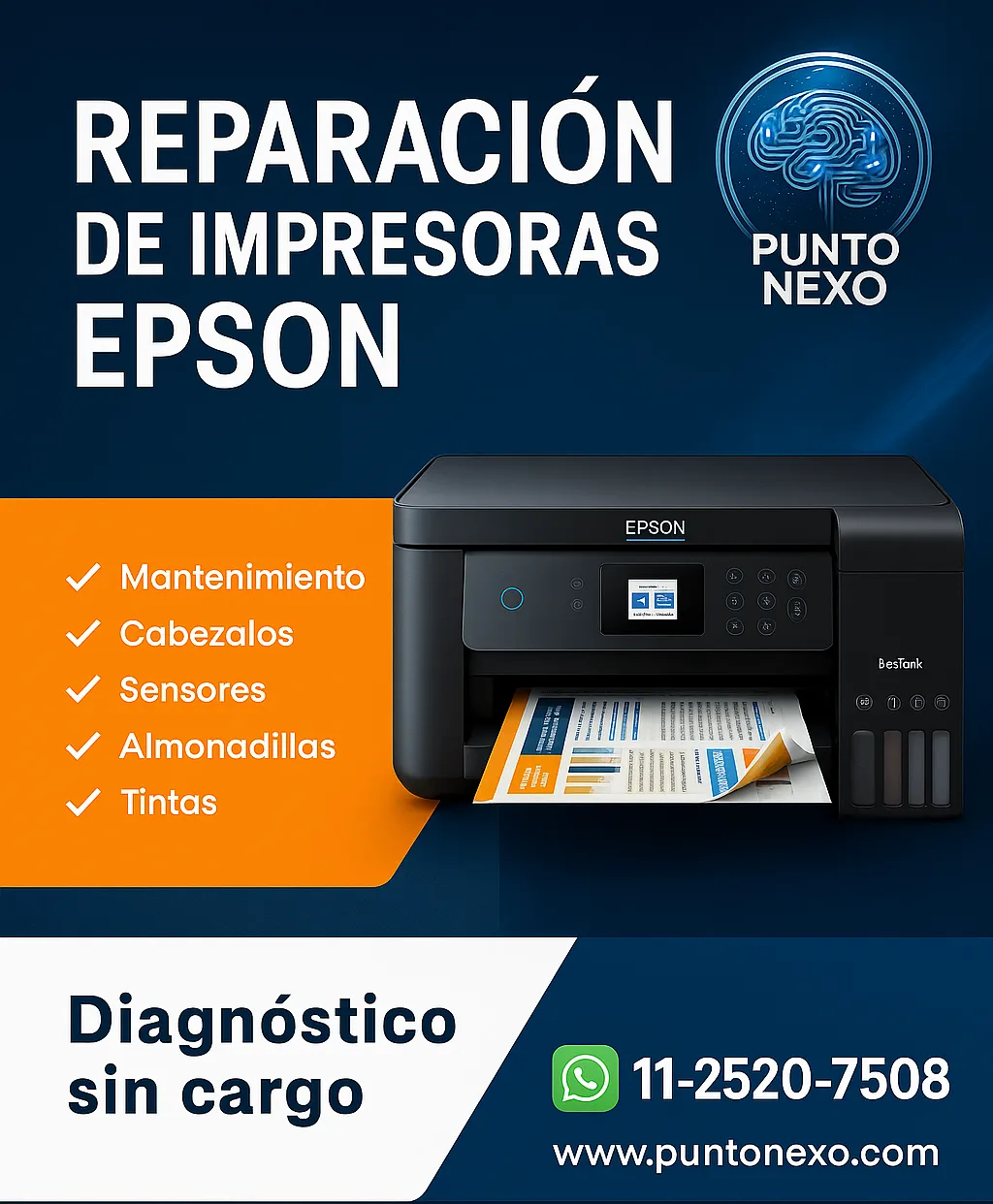 Reparación de impresoras